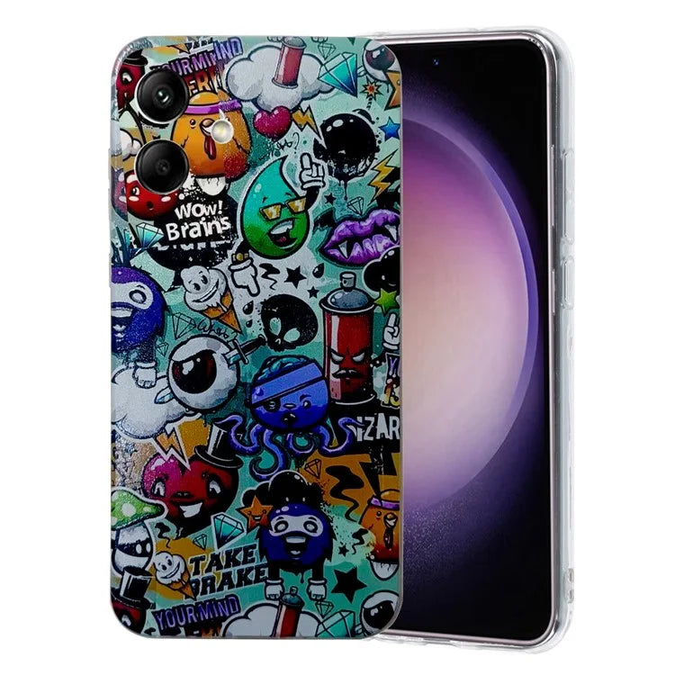 For Samsung Galaxy A05 4G Case Pattern Printed Soft TPU Slim Phone Cover