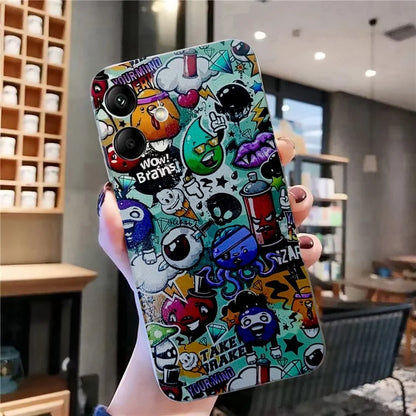 For Samsung Galaxy A05 4G Case Pattern Printed Soft TPU Slim Phone Cover