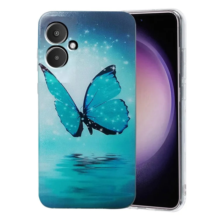 For Xiaomi Redmi 13C 4G / Poco C65 4G TPU Case Pattern Printing Phone Cover Wholesale