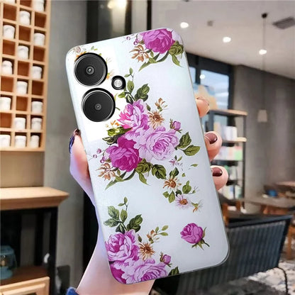 For Xiaomi Redmi 13C 4G / Poco C65 4G TPU Case Pattern Printing Phone Cover Wholesale
