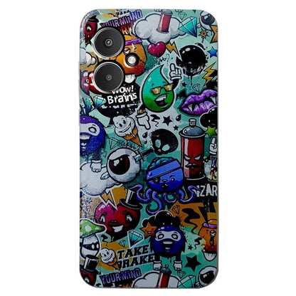 For Xiaomi Redmi 13C 4G / Poco C65 4G TPU Case Pattern Printing Phone Cover Wholesale