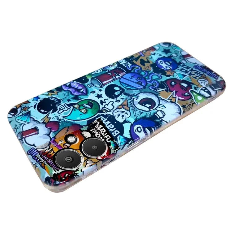 For Xiaomi Redmi 13C 4G / Poco C65 4G TPU Case Pattern Printing Phone Cover Wholesale