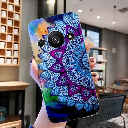 For Xiaomi Redmi A3 / Poco C61 4G Phone Case Pattern Printing Soft TPU Back Cover