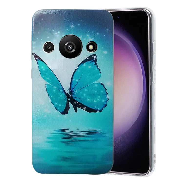 For Xiaomi Redmi A3 / Poco C61 4G Phone Case Pattern Printing Soft TPU Back Cover