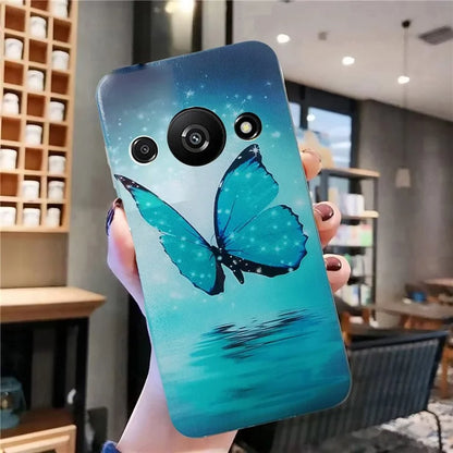 For Xiaomi Redmi A3 / Poco C61 4G Phone Case Pattern Printing Soft TPU Back Cover