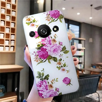 For Xiaomi Redmi A3 / Poco C61 4G Phone Case Pattern Printing Soft TPU Back Cover