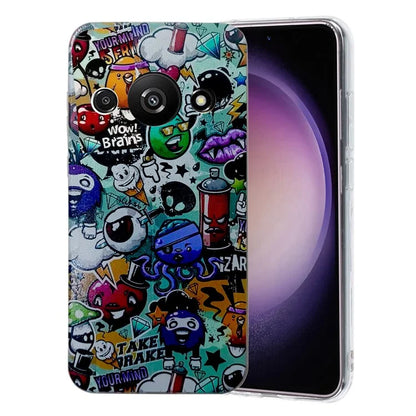 For Xiaomi Redmi A3 / Poco C61 4G Phone Case Pattern Printing Soft TPU Back Cover