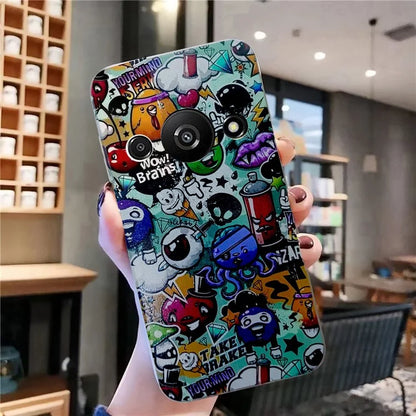 For Xiaomi Redmi A3 / Poco C61 4G Phone Case Pattern Printing Soft TPU Back Cover