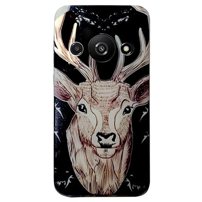 For Xiaomi Redmi A3 / Poco C61 4G Phone Case Pattern Printing Soft TPU Back Cover