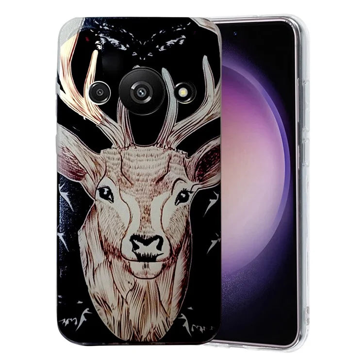 For Xiaomi Redmi A3 / Poco C61 4G Phone Case Pattern Printing Soft TPU Back Cover