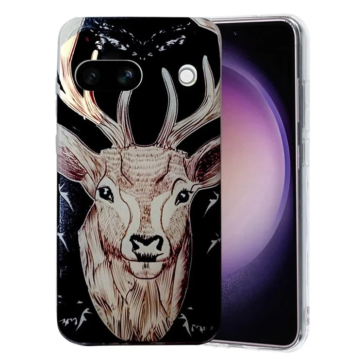 For Google Pixel 8a Wholesale Case Pattern Printing Soft TPU Phone Cover