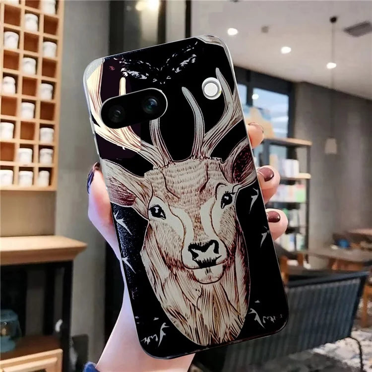 For Google Pixel 8a Wholesale Case Pattern Printing Soft TPU Phone Cover