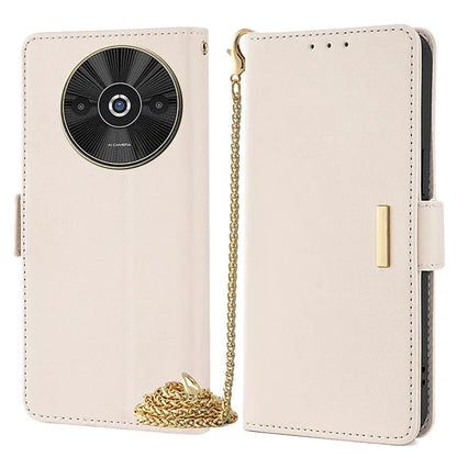 For Xiaomi Redmi A3 / Poco C61 4G Leather Case RFID Blocking Wallet Phone Cover with Crossbody Strap