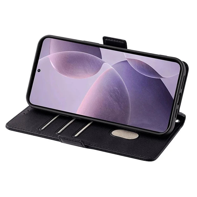 For Xiaomi Redmi Note 13R Pro 5G Wallet Case RFID Blocking Leather Flip Phone Cover