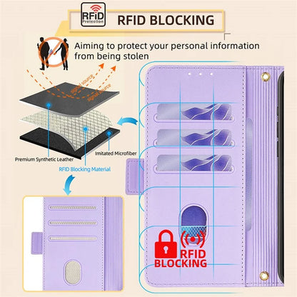 For Xiaomi Redmi Note 13R Pro 5G Wallet Case RFID Blocking Leather Flip Phone Cover