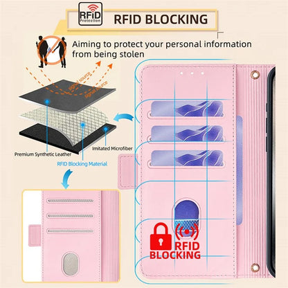 For Xiaomi Redmi Note 13R Pro 5G Wallet Case RFID Blocking Leather Flip Phone Cover