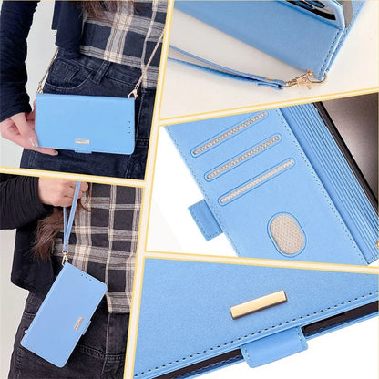 For Xiaomi Redmi Note 13R Pro 5G Wallet Case RFID Blocking Leather Flip Phone Cover