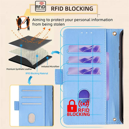 For Xiaomi Redmi Note 13R Pro 5G Wallet Case RFID Blocking Leather Flip Phone Cover