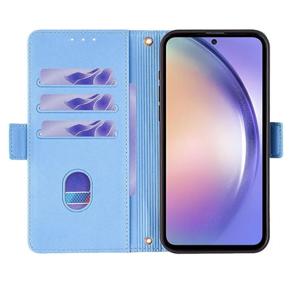 For Samsung Galaxy M15 5G Wallet Case Crossbody RFID Blocking PU Leather Phone Cover