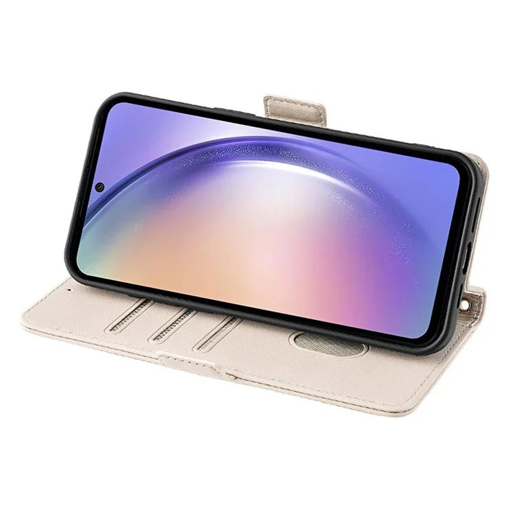 For Samsung Galaxy M15 5G Wallet Case Crossbody RFID Blocking PU Leather Phone Cover