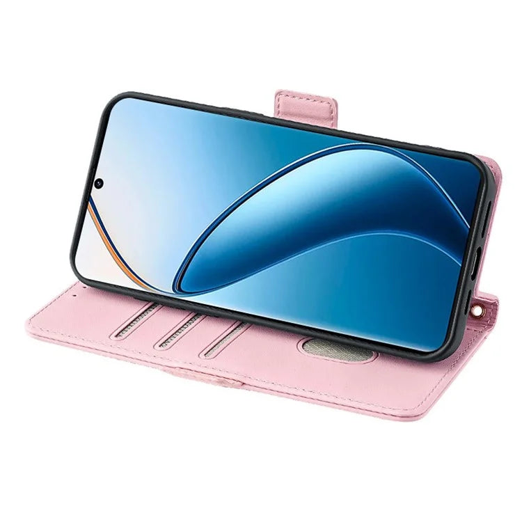 For Realme 12 Pro 5G / 12 Pro+ 5G Leather Case RFID Blocking Wallet Phone Accessories Distributors