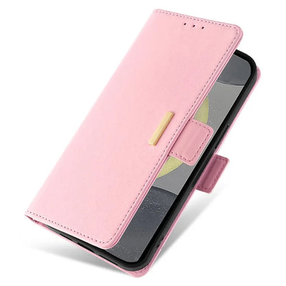 For Samsung Galaxy S24 Case RFID Blocking Leather Phone Cover with Hand Strap / Shoulder Strap