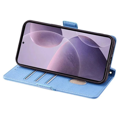 For Xiaomi 14 Pro Case with Golden Chain Shoulder Strap RFID Blocking Leather Phone Cover