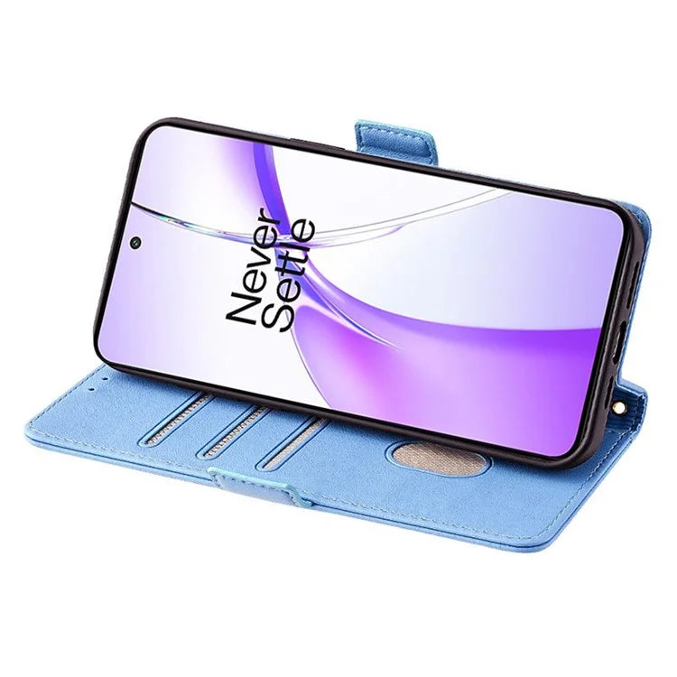 For OnePlus Ace 3V 5G Case PU Leather Folio Flip Phone Cover RFID Blocking