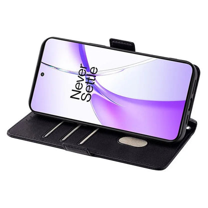 For OnePlus Ace 3V 5G Case PU Leather Folio Flip Phone Cover RFID Blocking