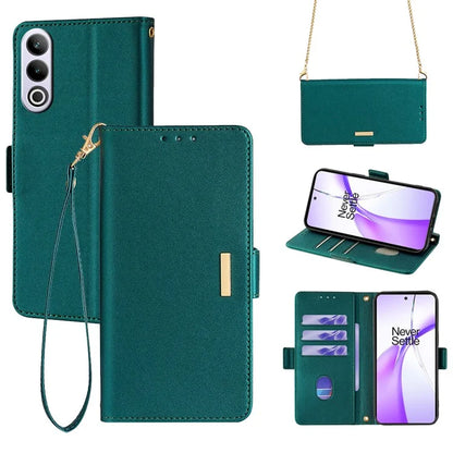 For OnePlus Ace 3V 5G Case PU Leather Folio Flip Phone Cover RFID Blocking