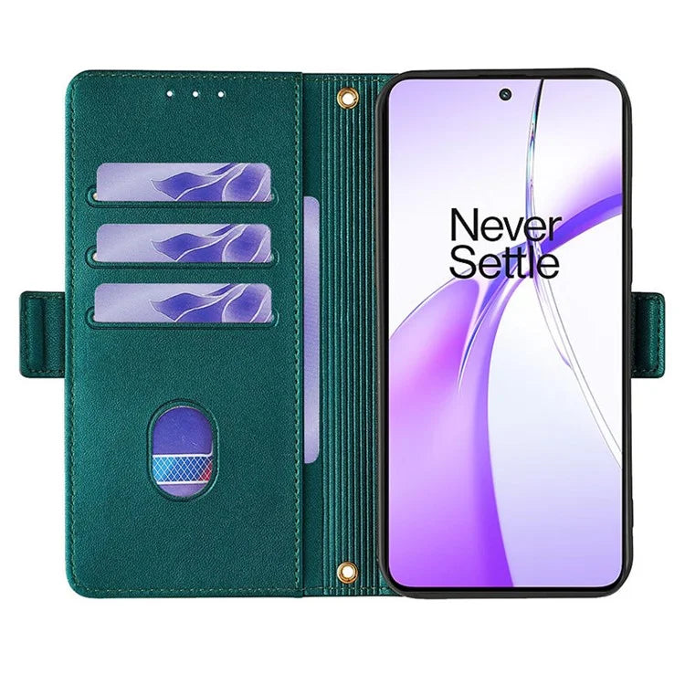 For OnePlus Ace 3V 5G Case PU Leather Folio Flip Phone Cover RFID Blocking