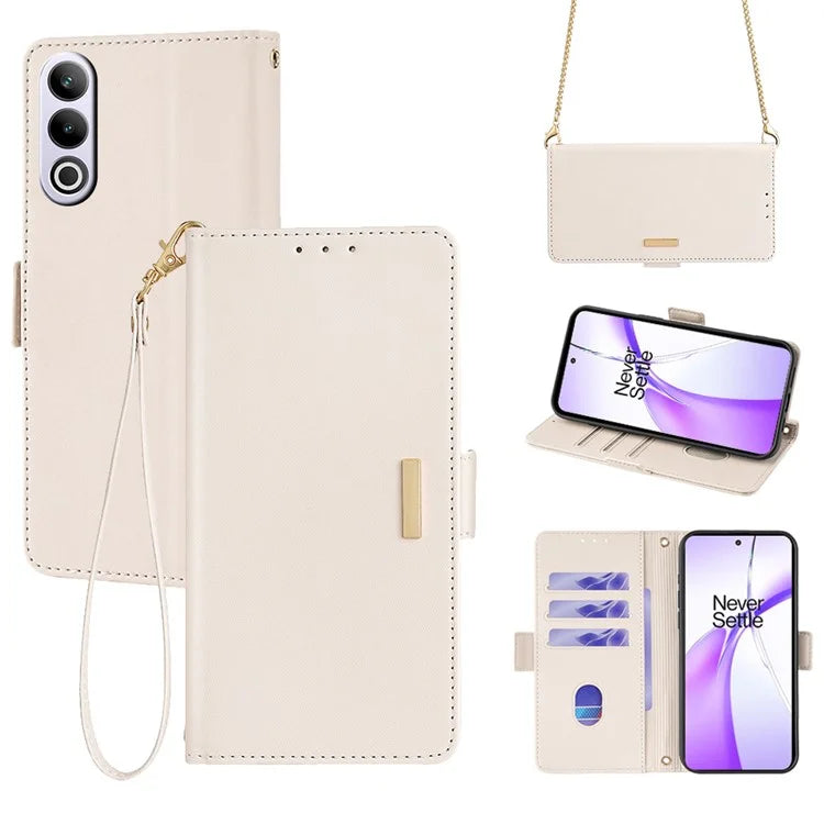 For OnePlus Ace 3V 5G Case PU Leather Folio Flip Phone Cover RFID Blocking