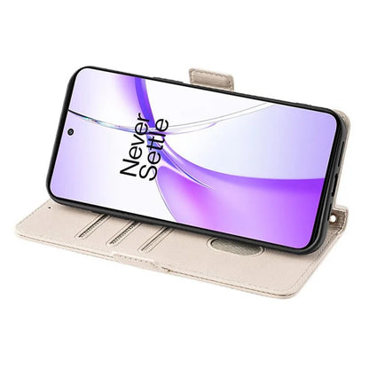 For OnePlus Ace 3V 5G Case PU Leather Folio Flip Phone Cover RFID Blocking