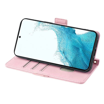 For Samsung Galaxy A35 5G Leather Case RFID Blocking Shockproof Wallet Phone Cover