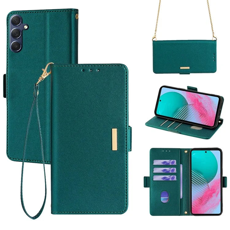 For Samsung Galaxy A35 5G Leather Case RFID Blocking Shockproof Wallet Phone Cover
