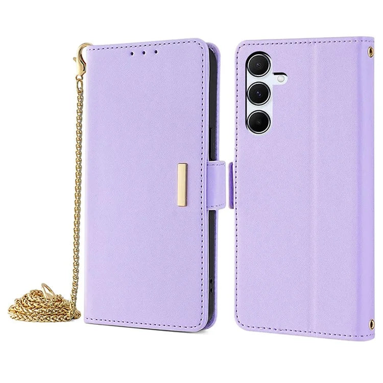 For Samsung Galaxy A55 5G Case RFID Blocking Phone Wallet Cover with 2 Straps