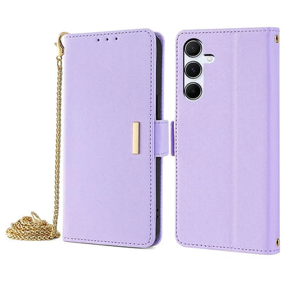 For Samsung Galaxy A55 5G Case RFID Blocking Phone Wallet Cover with 2 Straps
