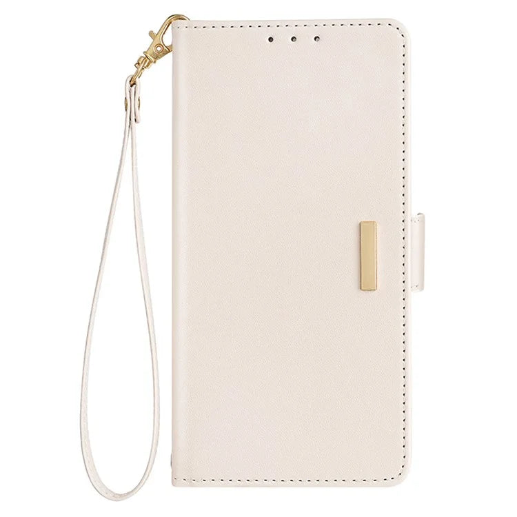 For Samsung Galaxy A55 5G Case RFID Blocking Phone Wallet Cover with 2 Straps