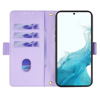 For Samsung Galaxy M54 5G Phone Case RFID Blocking Wallet Cover with Wrist Strap