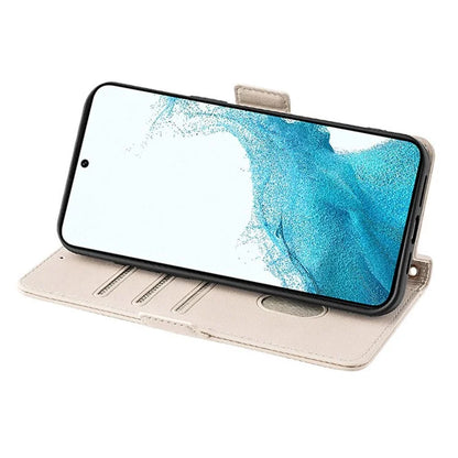 For Samsung Galaxy M54 5G Phone Case RFID Blocking Wallet Cover with Wrist Strap