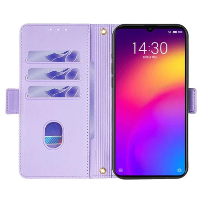 For Meizu Note 9 Case PU Leather Shockproof TPU Shell Wallet Phone Cover RFID Blocking