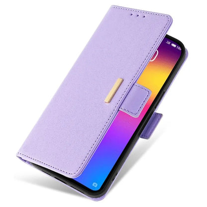 For Meizu Note 9 Case PU Leather Shockproof TPU Shell Wallet Phone Cover RFID Blocking