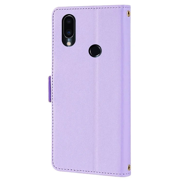 For Meizu Note 9 Case PU Leather Shockproof TPU Shell Wallet Phone Cover RFID Blocking