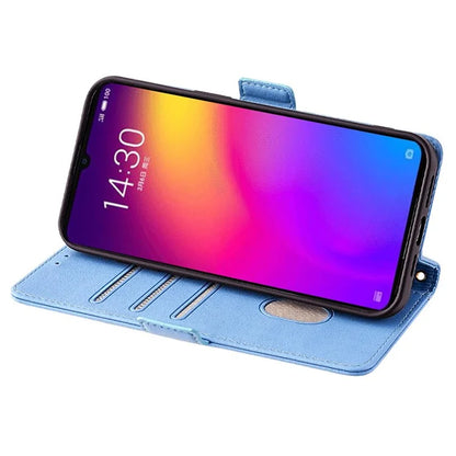 For Meizu Note 9 Case PU Leather Shockproof TPU Shell Wallet Phone Cover RFID Blocking