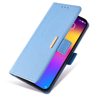 For Meizu Note 9 Case PU Leather Shockproof TPU Shell Wallet Phone Cover RFID Blocking