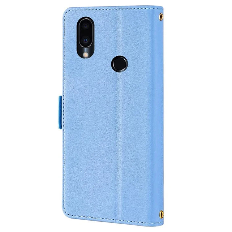 For Meizu Note 9 Case PU Leather Shockproof TPU Shell Wallet Phone Cover RFID Blocking