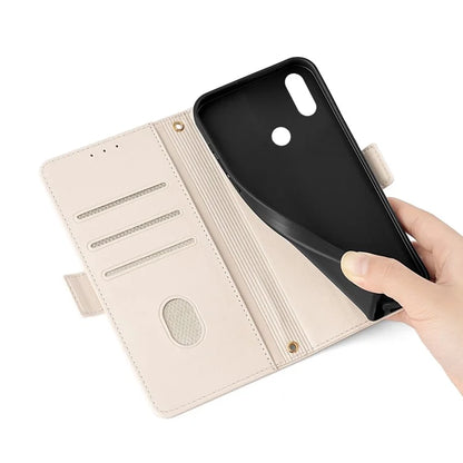 For Meizu Note 9 Case PU Leather Shockproof TPU Shell Wallet Phone Cover RFID Blocking