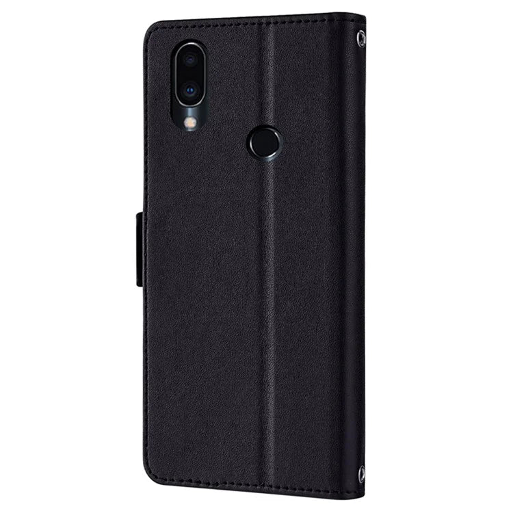For Meizu Note 9 Case PU Leather Shockproof TPU Shell Wallet Phone Cover RFID Blocking