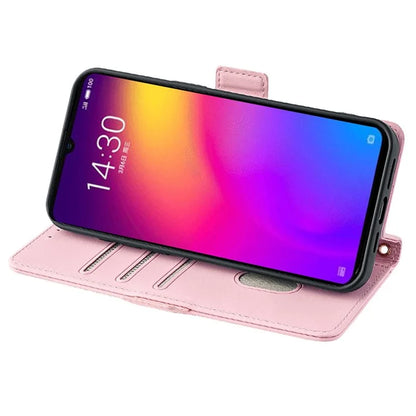 For Meizu Note 9 Case PU Leather Shockproof TPU Shell Wallet Phone Cover RFID Blocking