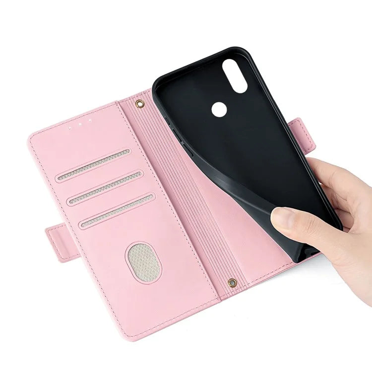 For Meizu Note 9 Case PU Leather Shockproof TPU Shell Wallet Phone Cover RFID Blocking
